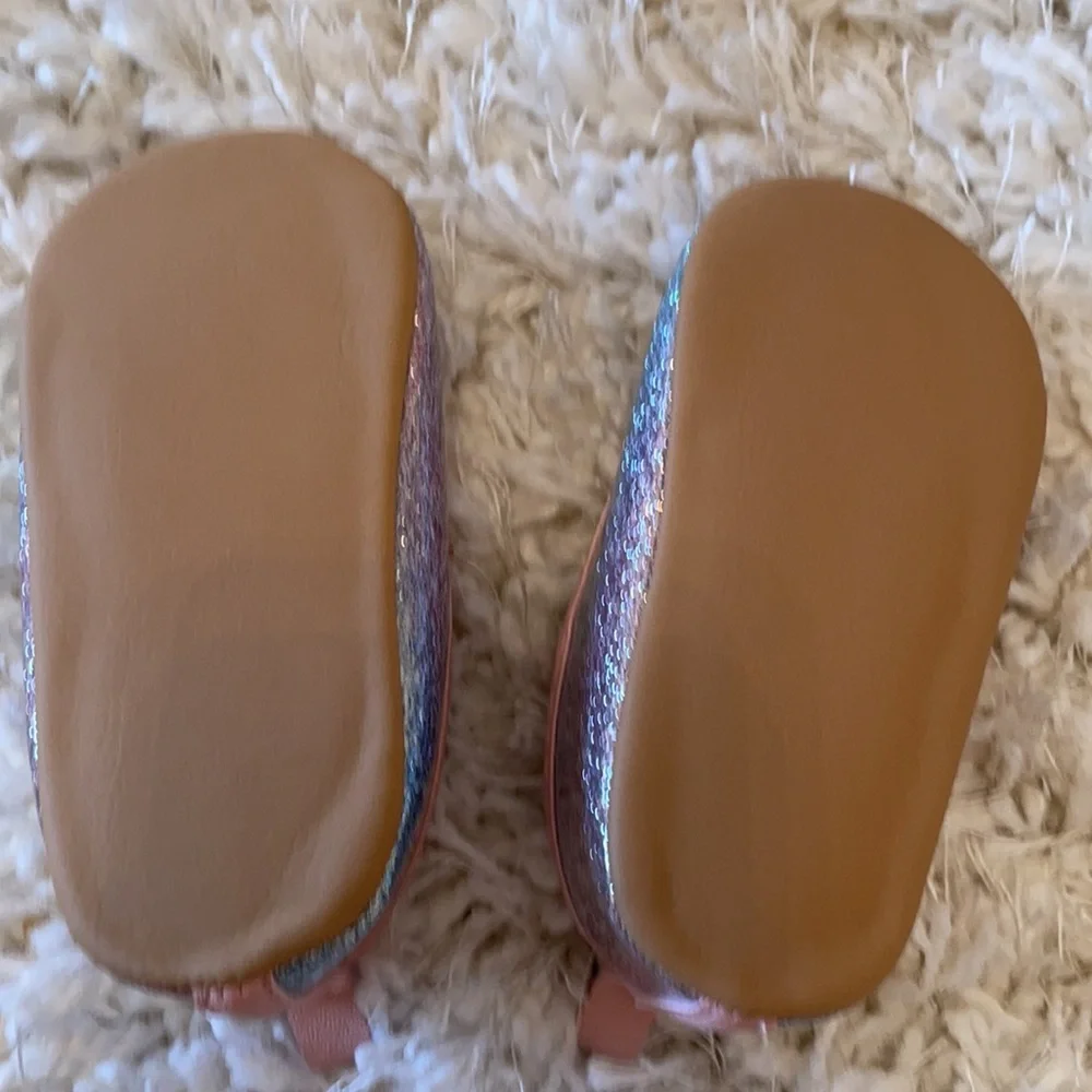 NWOT Old Navy Baby Girls Sparkly ballet flats!!!
